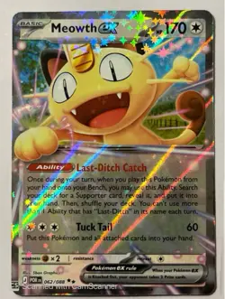 Pokemon Meowth EX 062/088 Perfect Order - Image 1