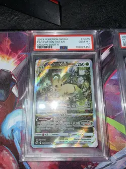 Pokemon Leafeon VSTAR GG35 Crown Zenith Galarian Gallery PSA 10 Ultra Rare Holo - Image 2