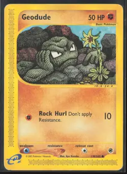 Geodude - 110/165 Expedition 2002 - E-Reader WOTC - Pokemon TCG - Image 1