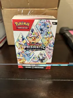 Pokemon TCG Scarlet & Violet Prismatic Evolutions Booster Bundle Factory Sealed - Image 1