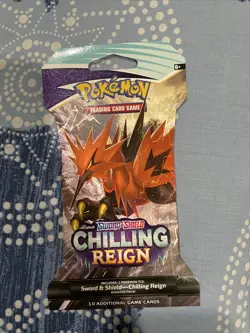 pokemon sword and shield chilling reign booster pack - Image 1