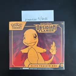 Obsidian Flames Pokemon Center Exclusive Elite Trainer Box ETB New Sealed - Image 1