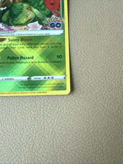 Pokemon TCG Radiant Venusaur Pokemon GO 004/078 Holo Radiant Rare - Image 4