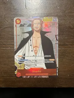 Shanks Alternate Art Card Manga OP01-120 Romance Dawn - Image 2