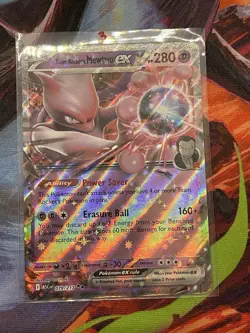 Pokemon Team Rocket's Mewtwo ex (79/217) Ascended Heroes NM HOLO - Image 2