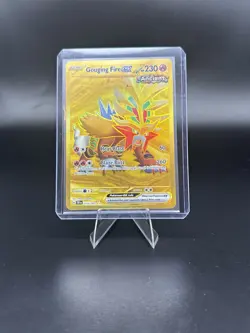 Gouging Fire EX 214/162 Pokemon SV05: Temporal Forces Holo - Image 1