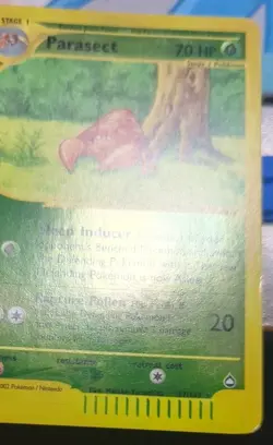 Pokemon Parasect Reverse Holo Rare Aquapolis 27/147 - Image 2