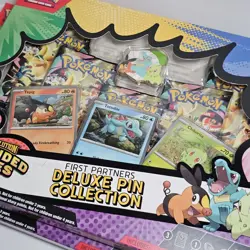 Ascended Heroes First Partners Deluxe Pin Collection - LOT OF 4 - Pokemon TCG - Image 3