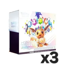 Pokemon Prismatic Evolutions Elite Trainer Box ETB Sealed (Lot Of 3) - Image 1