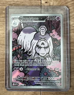 POKEMON HOUNDSTONE MEGA EVOLUTION 145/132 ILLUSTRATION RARE NM/M - Image 1