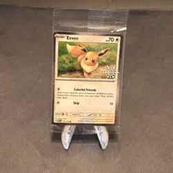 SEALED Eevee (2025 Holiday Calendar) Common PROMO 133/165 NM POKEMON TCG - Image 1