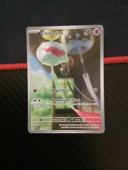 Chimecho 179/167 Illustration Rare Pokemon Twilight Masquerade NM - Image 1