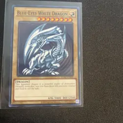*** BLUE-EYES WHITE DRAGON *** (ORIGINAL ART SDK) MINT CLASSIC LDK2-ENK01 YUGIOH - Image 2