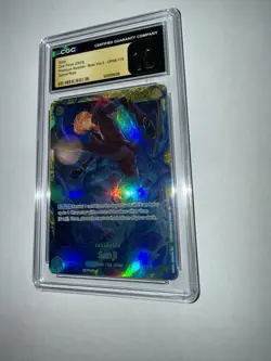 Bandai Sanji Premium Booster Best Vol.2 OP06-119 Secret Rare Foil CGC 10 EN - Image 2