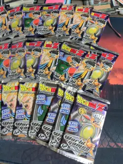 X32 SEALED World Games Saga Dragon Ball Z Score Sealed 12 CARD Booster Packs! - Image 3