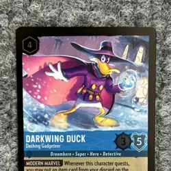 Disney Lorcana Winterspell Darkwing Duck 150/204 Foil Rare NM - Image 5