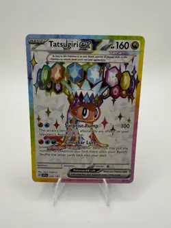 Pokemon TCG Tatsugiri EX Double Rare Card 226/191 SV08 Surging Sparks - Image 1