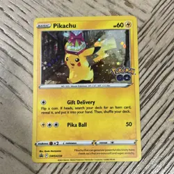 Pokemon TCG Pikachu SWSH234 Sword & Shield Promo Holo Card English 2022 - Image 2