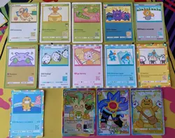 Leafy Cafe by Callista Art Lab - 14 Card Lot - Fan Made / Parody Cards - Image 1