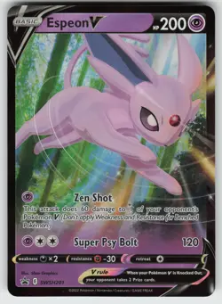 Espeon V Promo SWSH: Sword & Shield Promo Cards SWSH201 Pokemon - Image 1