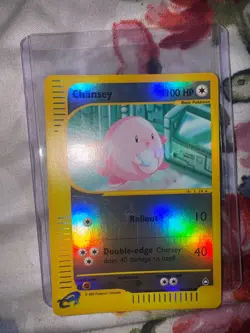 Chansey 69/147 Aquapolis Reverse Holo Vintage Pokemon Card 2002 NM- LP - Image 1
