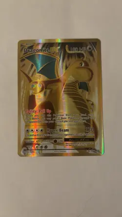 Pokemon Dragonite EX Full Art Ultra Rare Foil Evolutions 106/108 Card - Image 1