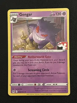 Gengar Play! Prize Pack Series Pokemon Card 066/196 - Image 1