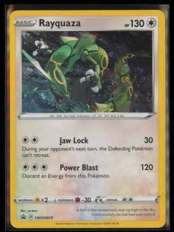 Rayquaza - (Pixel Cosmos Holo) Holo Promo Miscellaneous Cards & Products SWSH029 - Image 1