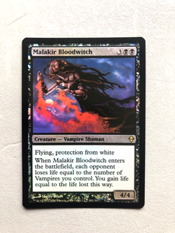 Mtg Carte Magic Zendikar Malakir Bloodwitch English FOIL NM - Image 1
