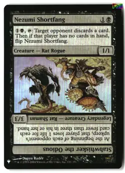 MTG Nezumi Shortfang // Stabwhisker the Odious [LIST - 131] LP Foil 4-51 - Image 1