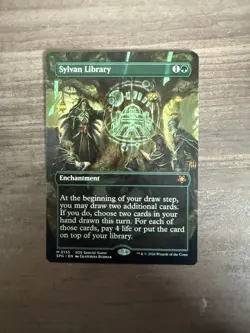 MTG Sylvan Library Mythic Special Guests Secrets of Strixhaven #0155 Non-Foil - Image 1