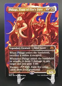 Phlage, Titan of Fire's Fury (Borderless) MH3 Regular (NM) 0379 MTG - Image 1