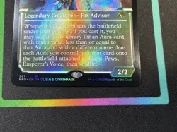 MTG Light-Paws, Emperor's Voice (Showcase) Kamigawa: Neon Dynasty Foil - Image 5