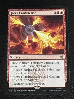 MTG Avatar: The Last Airbender: Eternal-Legal Fiery Confluence 0165 NM Rare - Image 1