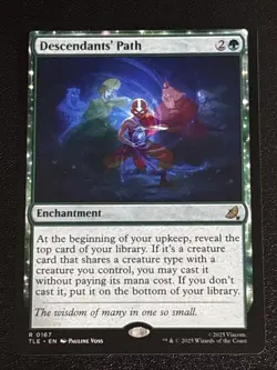 MTG Avatar: The Last Airbender: Eternal-Legal Descendants' Path 067 NM Rare - Image 1