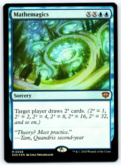 Mathemagics (Foil) - #58 - Mythic - Secrets of Strixhaven - SOS - Image 1