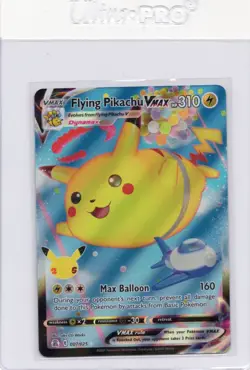 Flying Pikachu VMAX Celebrations 007/025 ULTRA RARE HOLO Pokemon Card 2021 TCG - Image 1