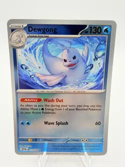Dewgong 019/088 Rare Perfect Order Pokemon Reverse Holo Near Mint - Image 1