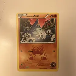 Pokemon Team Magma's Aron Double Crisis 12/34 Common Basic 60 HP - Image 1