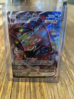 Umbreon VMAX ⭐ 095/203 Holo Rare VMAX Evolving Skies 2021 Pokemon NM - Image 1