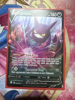 Crobat V - 44/72 - Ultra Rare - Pokemon Shining Fates - NM - Image 1