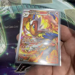 Infernape - Illustration Rare - Twilight Masquerade TWM 173/167 Pokemon Card NM - Image 4