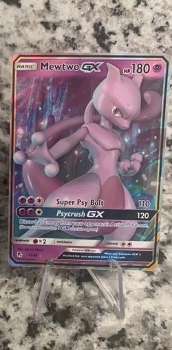 Pokemon Mewtwo GX 31/68 Hidden Fates Full Art Holo NM 🔥🔥 - Image 1
