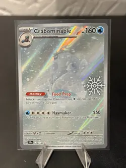 Crabominable - 149/142 Illustration Rare Stellar Crown Pokemon TCG - Image 1