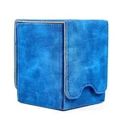 100+ Cards Magnetic PU Leather Card Deck Cases Storage Box Trading Cards Holder - Image 5