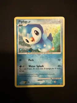 Pokemon TCG Piplup POP RARE PROMO Holo DP03 Pokemon Promos Holo Promo Promo - Image 1
