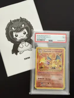 PSA 7 -- 2016 POKEMON XY EVOLUTIONS #11 CHARIZARD-HOLO EVOLUTIONS - Image 1