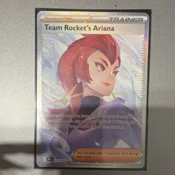 Pokemon Team Rocket's Ariana 237/182 Sv10: Destined Rivals SIR Holo English Tra… - Image 1