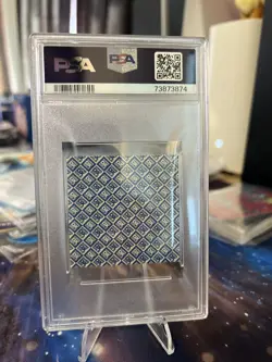 JPN Pokemon TCG Persian Super DX Gold Amada Stickers D138 PSA 10 - Image 2