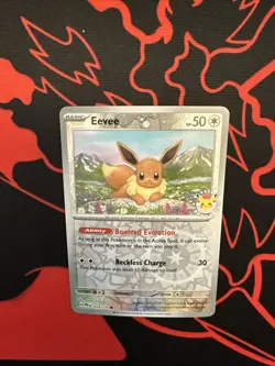 Pokemon Eevee 074/131 Pokemon Day 2025 Stamped Promo - Image 1